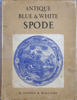 Antique Blue and White Spode book. ABWSP.1943.Wil