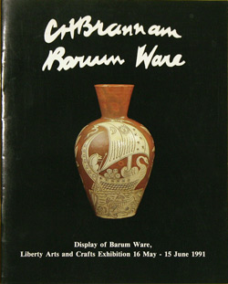 C H Brannam Barum Ware booklet. BARUM.1991.Cot