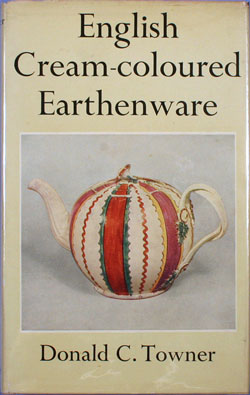 English Cream-coloured Earthenware book. ECREA.1957.Tow