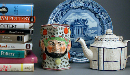 Paul Bohanna Ceramics. Specialist in antique British ceramics, glass and books. www.ceramicsbooks.com.