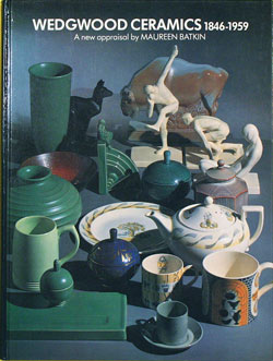 Wedgwood Ceramics 1846-1959, a New Appraisal book. WWCER.1982.Bat