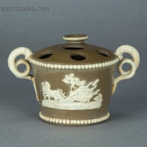Pyrophorous vase with snake handles. c.1810-1827. AP/1477. Obverse.